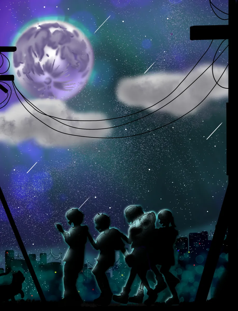 月に照らされる絆