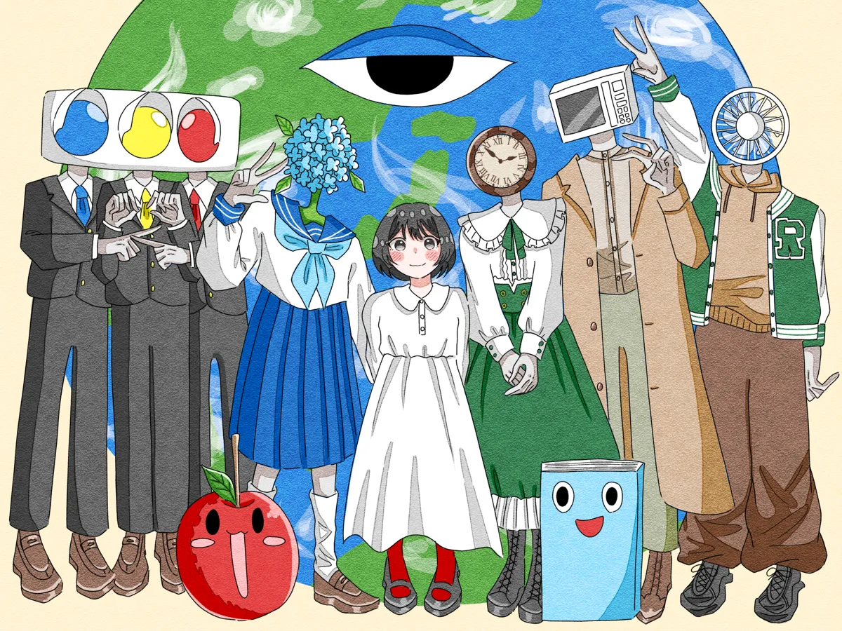 異形たちの集合写真