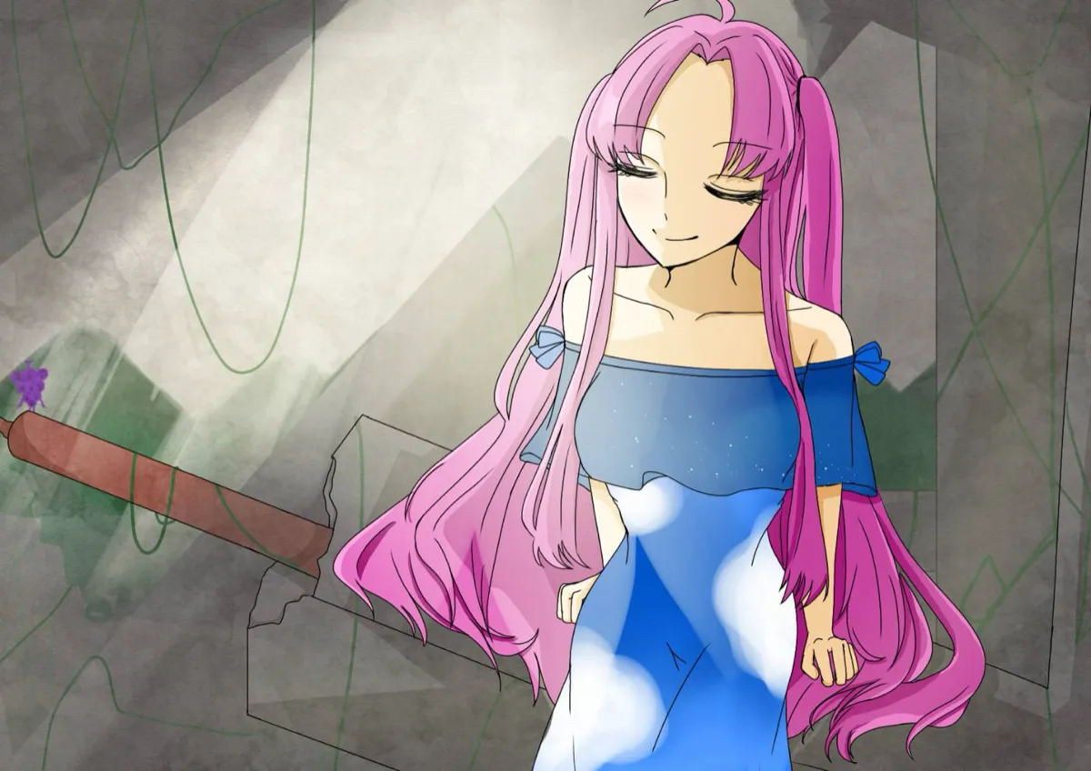 晴天を連れる少女