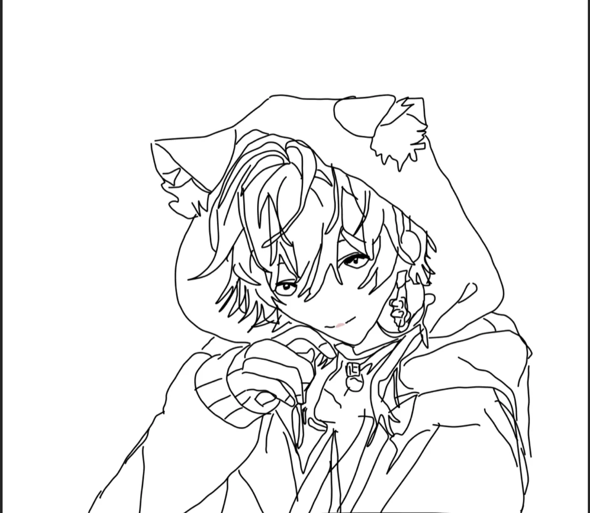 ねこになった男の子