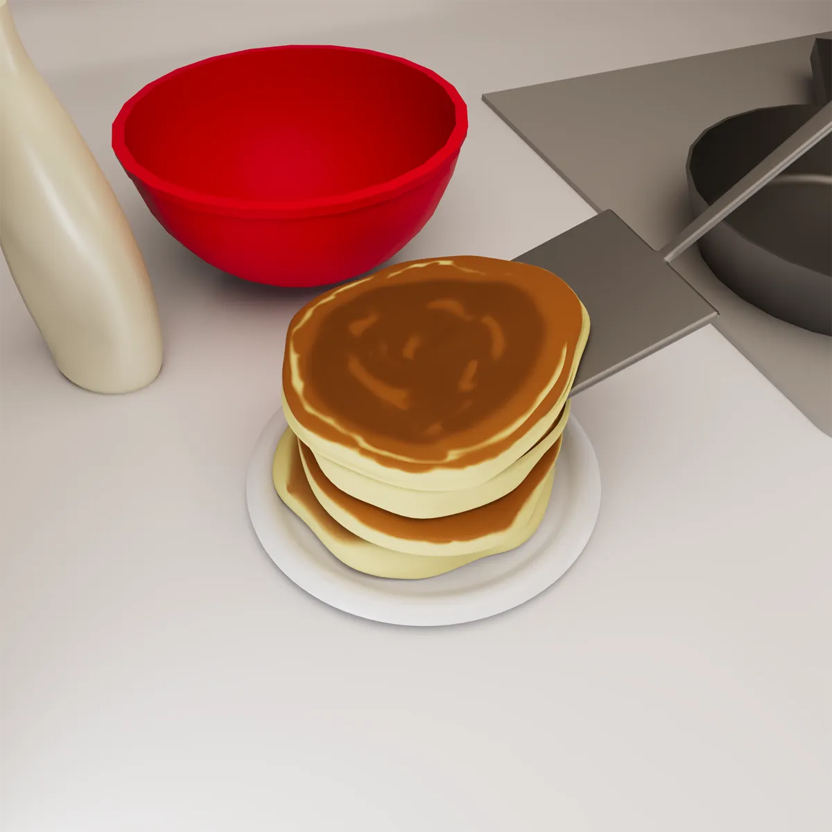 ふわふわホットケーキ