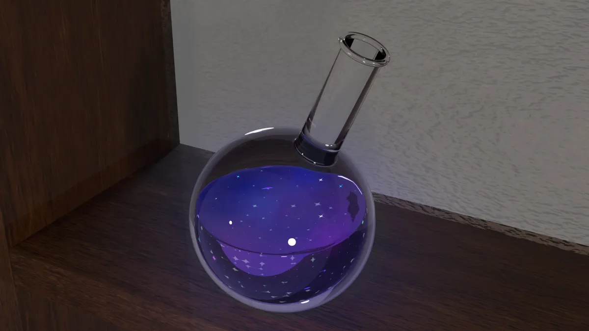 宇宙を飲む